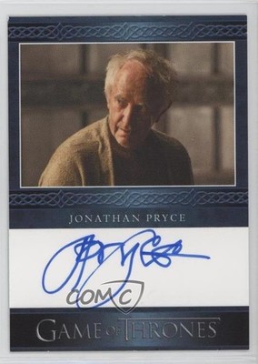 2017 Game of Thrones Season 6 Blue Jonathan Pryce as High Sparrow Auto 4p5