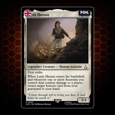 MTG - Layla Hassan - FOIL - ACR - EN - EX