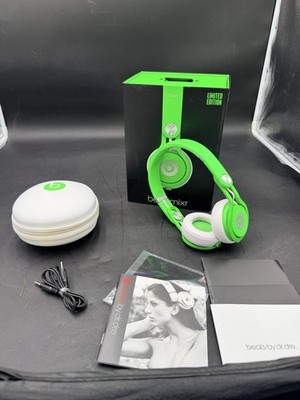 Beats by Dr. Dre Mixr David Guetta Limited Edition Green Wired On-Ear Headphones