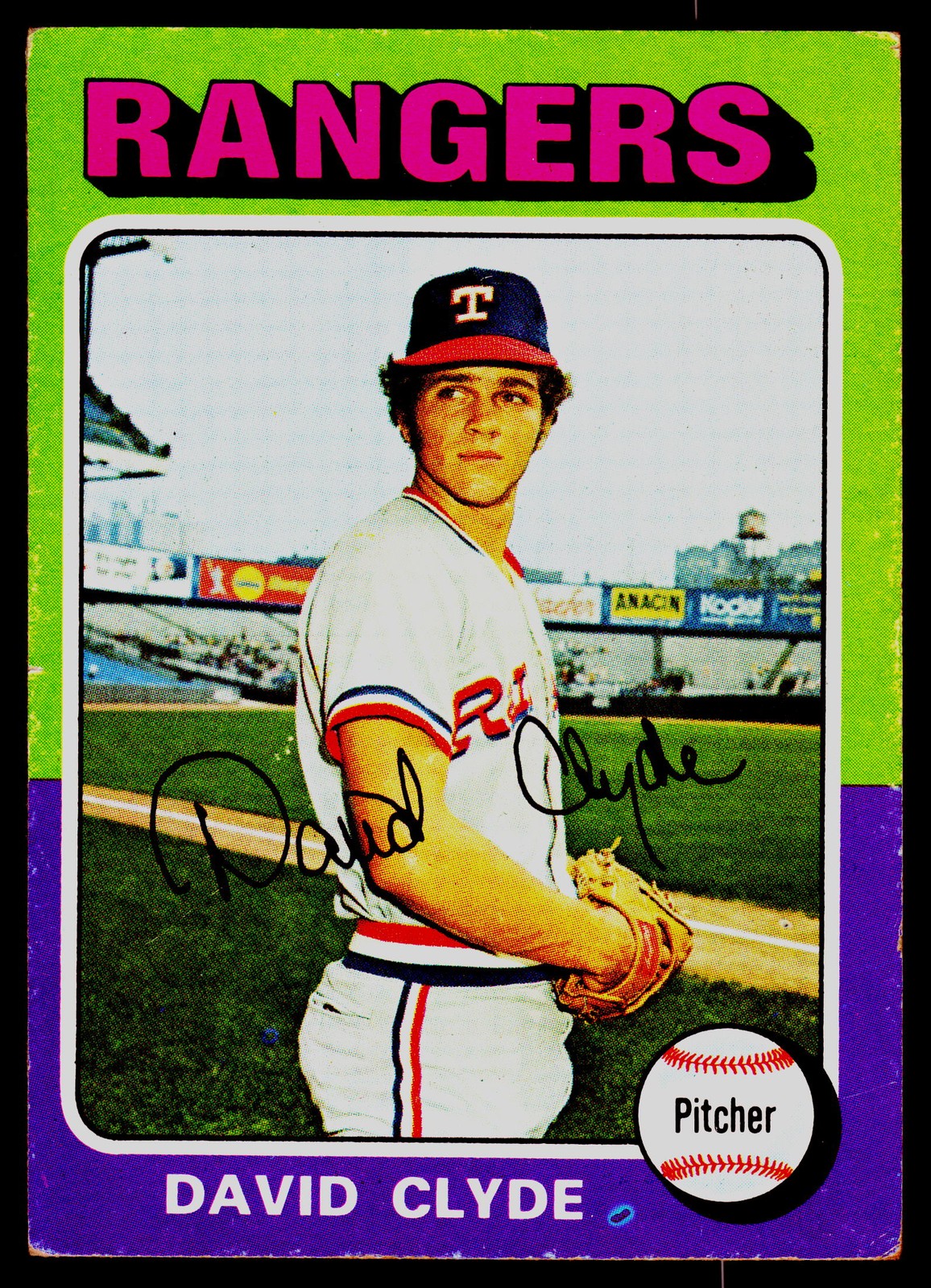 1975 Topps #12 David Clyde