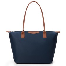 Tote Bag for Women, Nylon Top-Handle Purse with Zipper, Lightweight Foldable ...