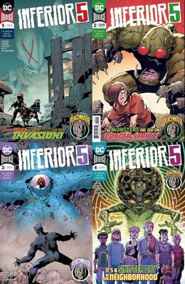 Inferior Five (Issues #1 to #4, 2019)