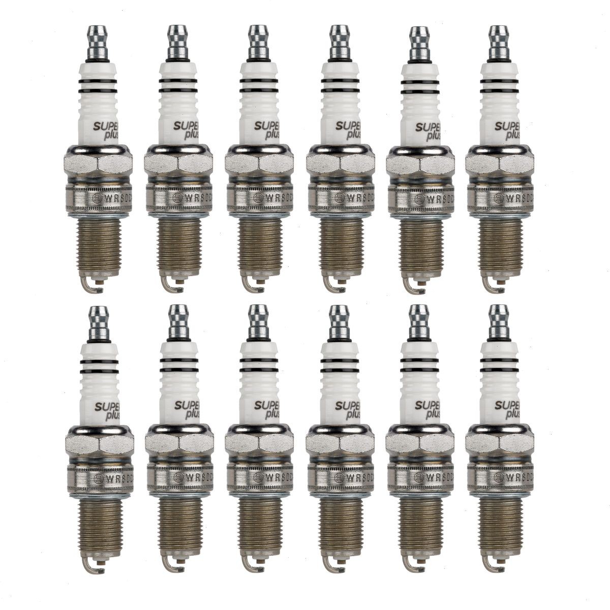 12 pc Bosch Nickel Copper Spark Plugs for 1974 Jaguar XKE 5.3L V12 Ignition my
