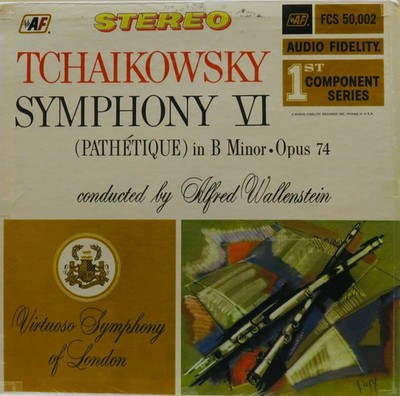 Pyotr Ilyich Tchaikovsky Conducted By Alfred Wallenstein, Virtuoso Symphony Of L