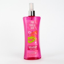 Pink Vanilla Kiss Fantasy by Body Fantasies, 8 oz Fragrance Body Spray for Women