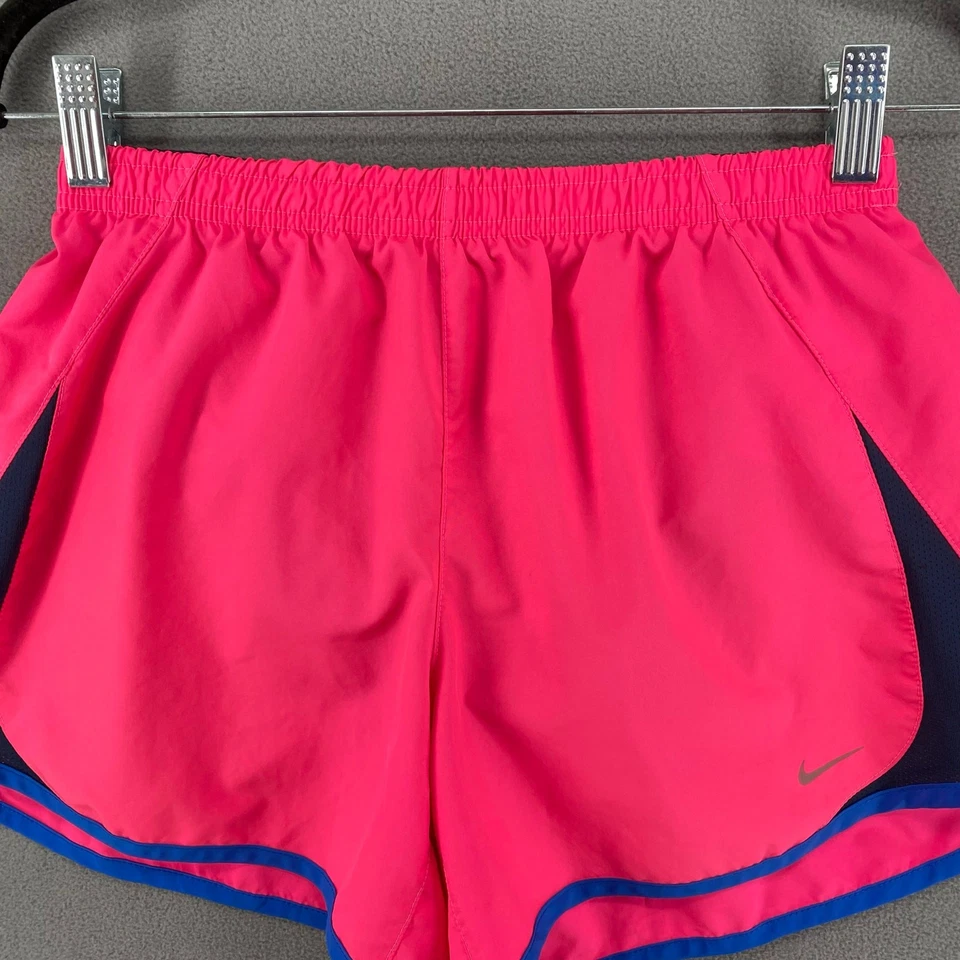 Nike Dri Fit Girls 5K Tempo Running Shorts Running Shorts XL Pink Lined - Image 3 of 4