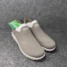 SKECHERS GO WALK Travel-Amara Slip-On Shoe Women's Size 8 Dark Taupe