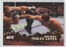 2009 Topps UFC Round 2 Bronze /88 Thales Leites #63 Rookie RC