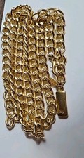 Vintage Gold Ralph Lauren Chain Belt 40" Goldtone