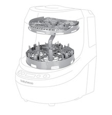 Baby Brezza Breast Pump Parts Rack For Bottle Washer Pro NIB