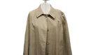 Burberrys Vintage Trench Coat Beige Classic Check Lining England Size L Ladies
