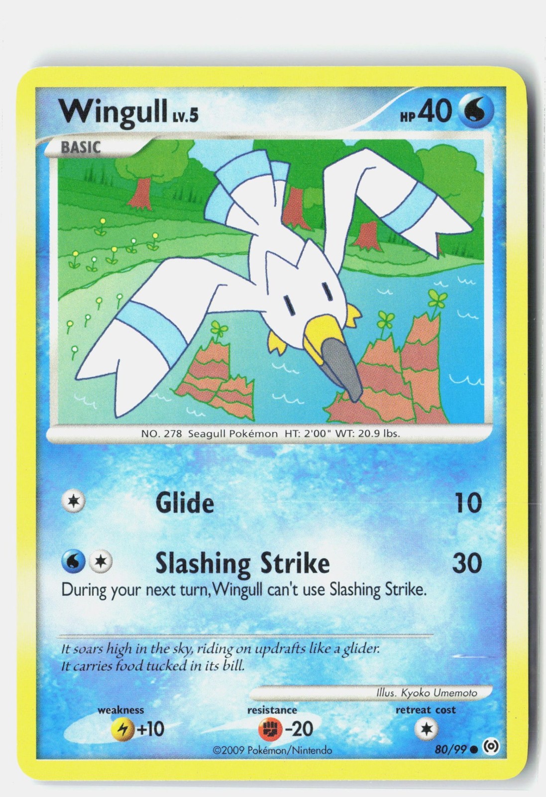 Wingull (80) LP EN 80/99 Arceus