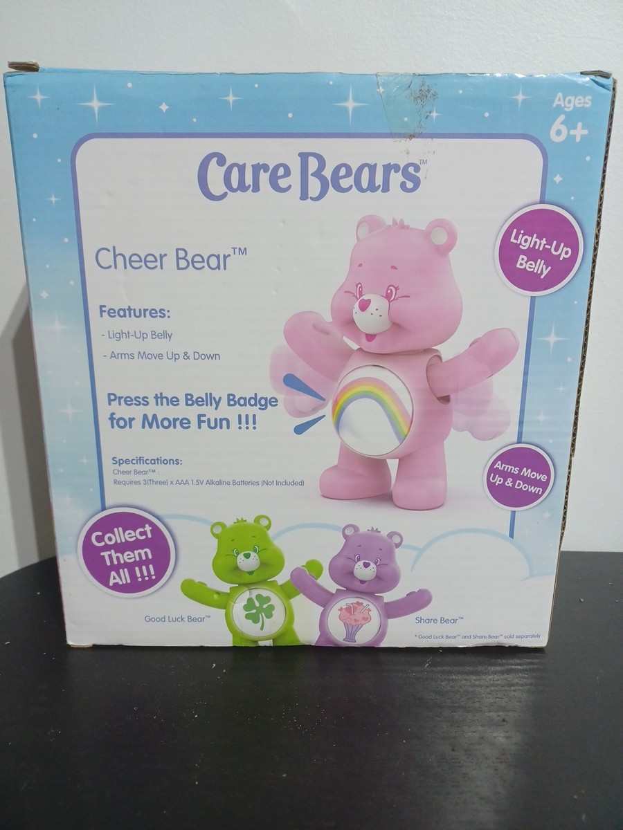 Care Bears Cheer Bear light up toy - New in Box | eBay