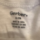 Gerber White Knit Long Sleeve Onesie One-Piece for Unisex Baby 0-3 Months — photo 2