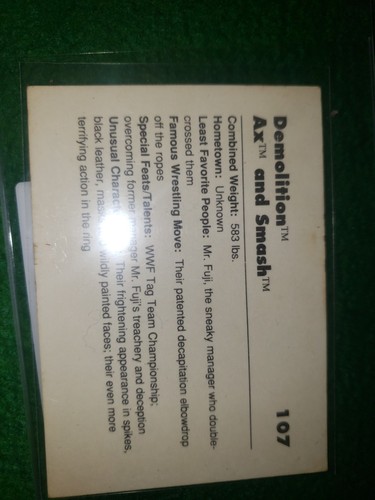 1989 First Series WWF World Wrestling Federation Trading Cards REAL FIRST ED. - Picture 22 of 24