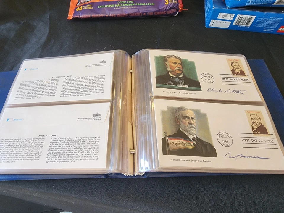 The Presidents of the United States First Day Cover Collection in binder - 1986 - Image 4 of 4