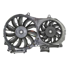 For Audi A4 2002 03 04 2005 Radiator Cooling Fan Assembly | Dual Fan | 3.0L/3.2L