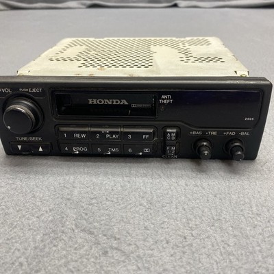 Honda Cassette Radio 39101-SR2-A000-M1 Car Audio CM6504N-D Original Part OEM