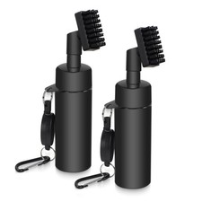 Golf Club Brush Cleaner with Water Bottle 7.5 Inches Holds 4 Ounces of Water ...