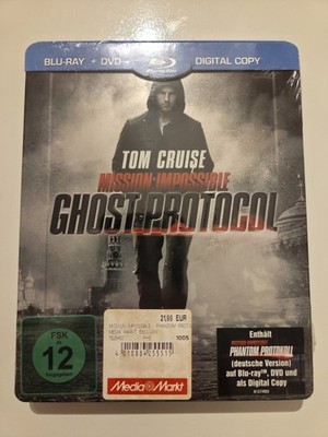 Mission: Impossible - Ghost Protokoll [Blu-ray] Steelbook / NEU OVP Actionfilm