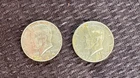 1964 & 1965 Kennedy 1/2 Dollar Coins -Silver - FREE SHIPPING