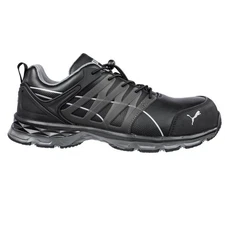 PUMA Safety Women's Velocity 2.0 Low Composite Toe ESD Work Shoe Black/Silver -