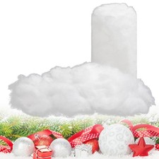 11.2 Oz/ 318 G Christmas Fake Snow Decorations, White Artificial Snow Cotton ...