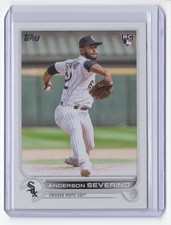 -2022 Topps Update Anderson Severino Rookie Chicago White Sox #US265
