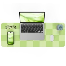 Non-Slip Desk Pad, Mouse Pad, Waterproof PU Leather Desk Protector, Large Des...