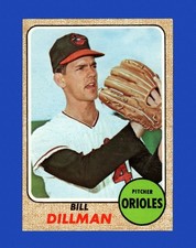 1968 Topps Set-Break #466 Bill Dillman EX-EXMINT *GMCARDS*