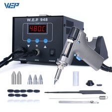 WEP 90W Suction Tin Gun Desoldering Station Vacuum Soldering Iron Station