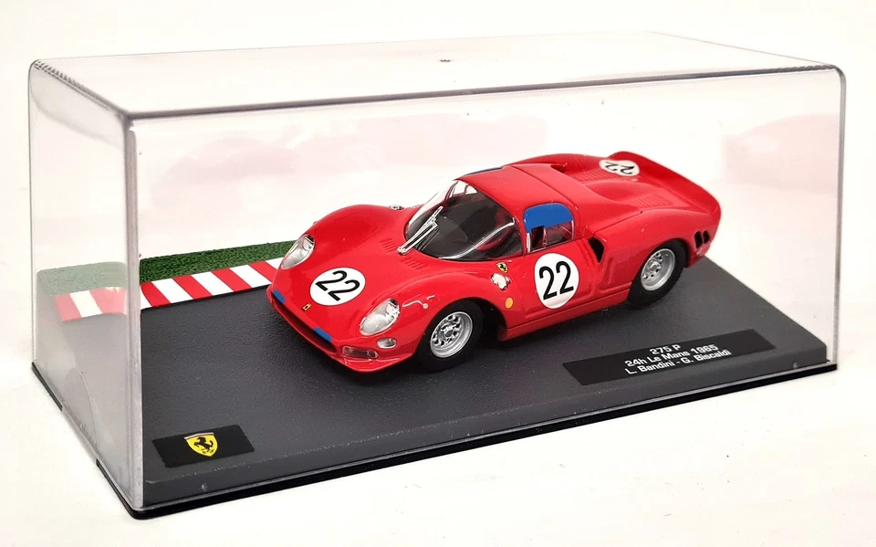 Altaya 1/43 Ferrari 275P 24H Le Mans 1965 Bandini Biscaldi #22 Diecast Model Car Foto 2 de 4
