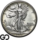 1935-S Walking Liberty Half Dollar, Scarce This Nice Gem BU++ Better Date!