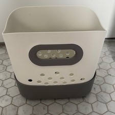 Oxo Tot Stand Up Bath Toy Bin gray white