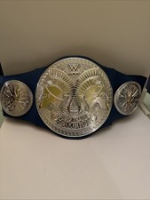 WWE Tag Team Champions Replica Kids Belt Blue 2014 Wrestling Mattel costume pc.
