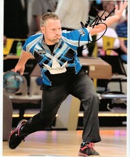 Jason Sterner PBA Bowler Bowling Signed Autographed Glossy 8 x 10 Photo