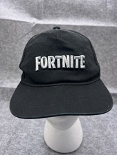 Fortnite Hat Cap Snap Back Youth One Size Black Cotton Skate Beach Twill Game