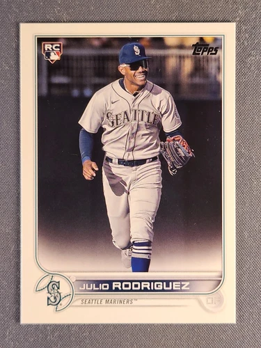 2022 Topps Complete Set #659 Julio Rodriguez Rookie RC Mariners