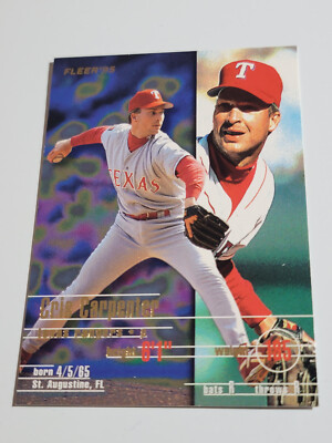 CRIS CARPENTER 1995 Fleer #282.  RANGERS