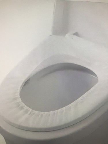 10pcs Clear Disposable Toilet Seat Cover Portable Disposable Toilet Seat Pad