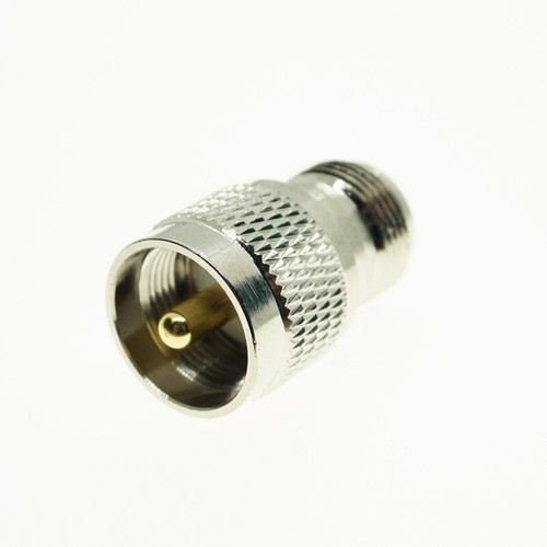 Adaptador conector de RF recto UHF PL259 macho PL-259 enchufe a N hembra - Imagen 5 de 6