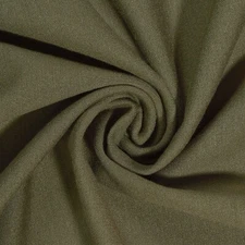 Army Green Ponte De Roma Stretch Knit Fabric 60" Rayon Nylon Spandex Soft BTY