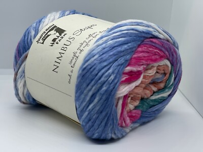 Juniper Moon Farm Nimbus 703 Candy Floss Bulky Mako Cotton Cake Yarn 100g 164y