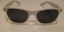 GLADVISION Sunglasses White, UV 400 Protection, High Quality Light Plastic