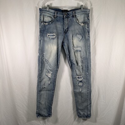 Supply Demand Jeans Men's 36 XL Medium Wash Denim