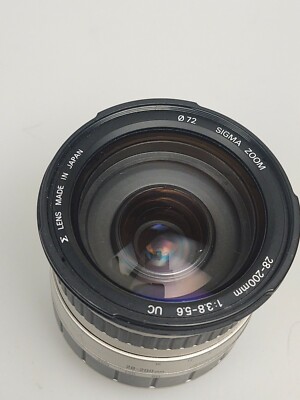 Sigma 28-200mm F 3.8 5.6 Zoom Lens For Minolta AF Sony (S4-1