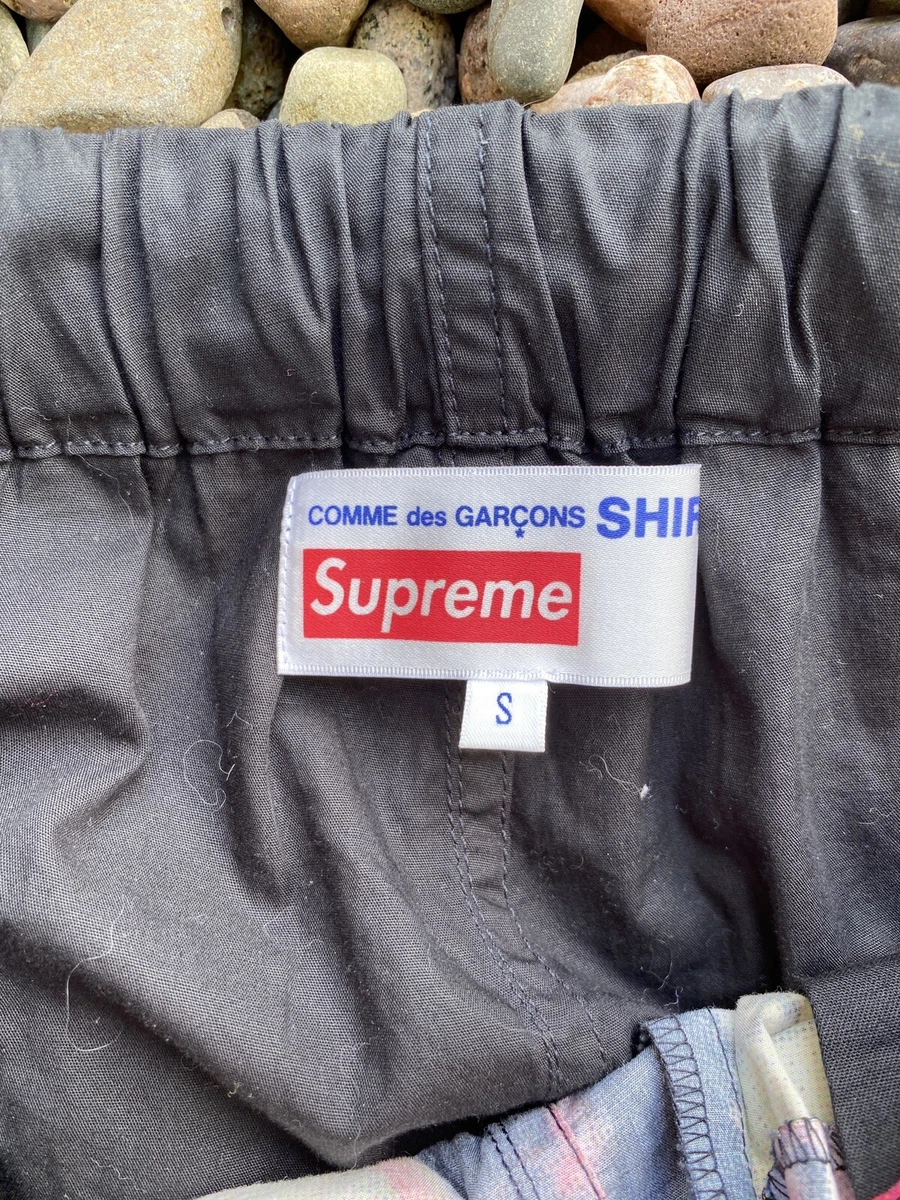 即発送 supreme comme des garcons patchwork