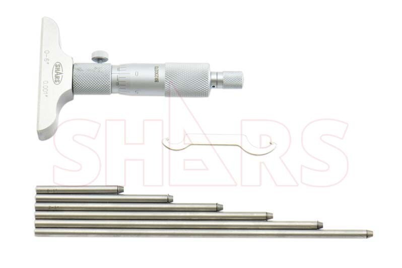 Shars 0 6" Depth Micrometer Set Hardened Toolmaker Milling NEW P} eBay