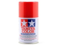 Tamiya PS-34 Bright Red Polycarbonate/Lexan Spray Paint 3 oz TAM86034
