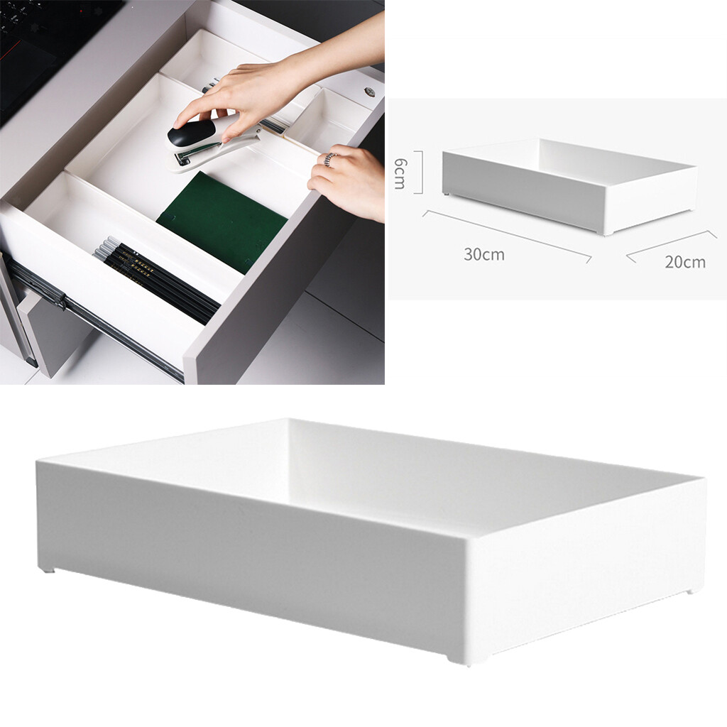 Plastic Drawer Storage Tray Box Organizer for Kitchen Recycled Office